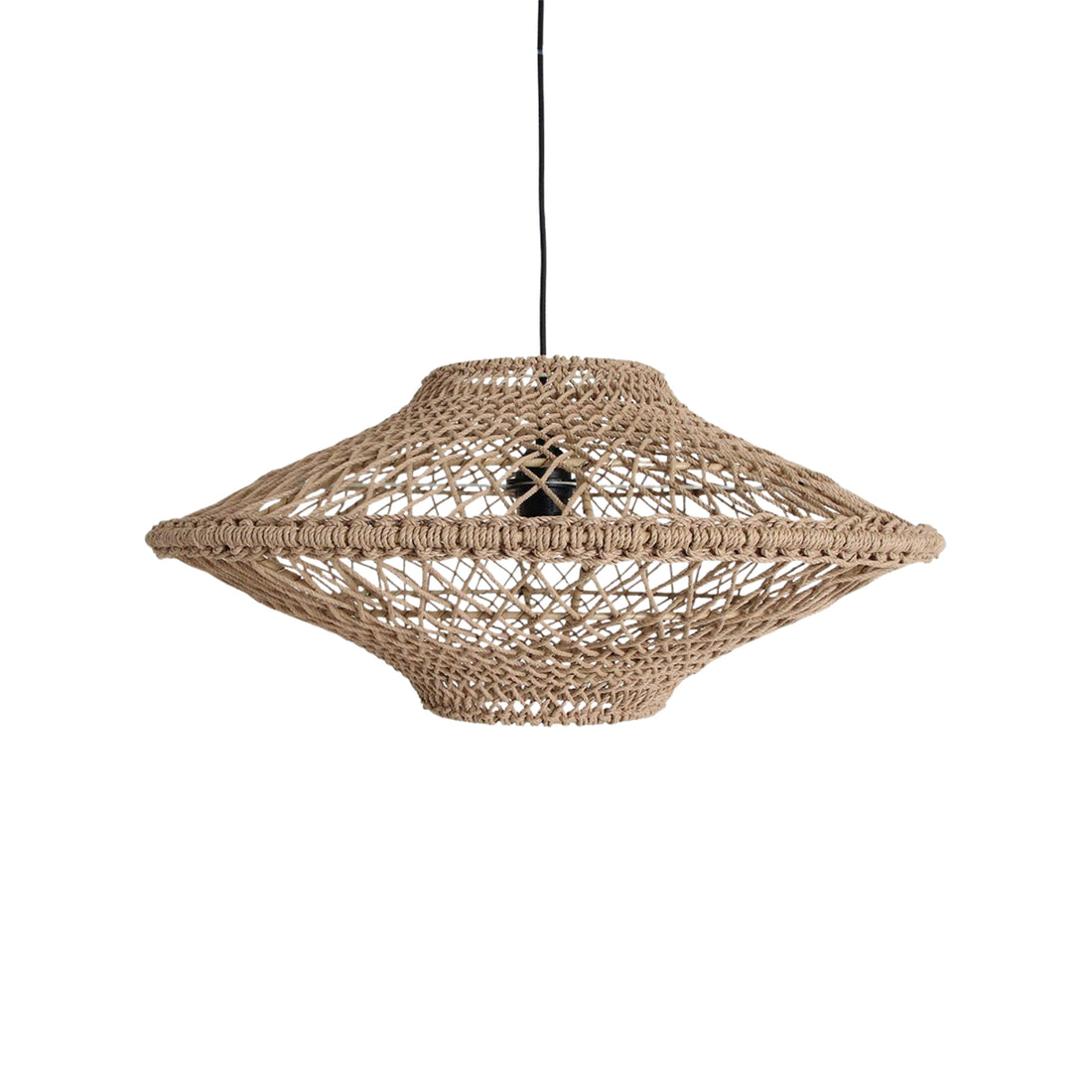Raw Materials Hanglamp Corda Touw Naturel Large Ø80cm