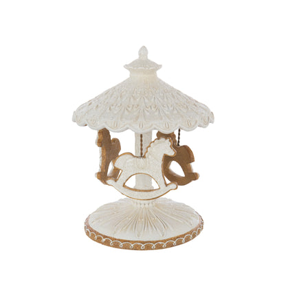 Draaimolen Peperkoek Kalk Beige/Wit J-Line