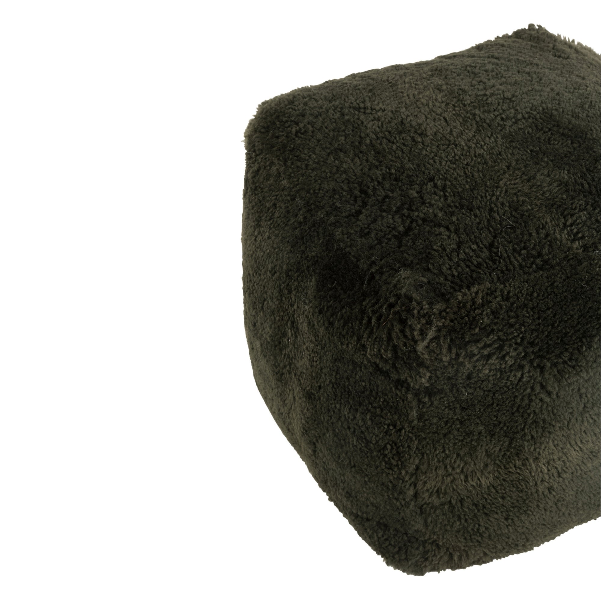 Vierkante Poef Groen J-Line