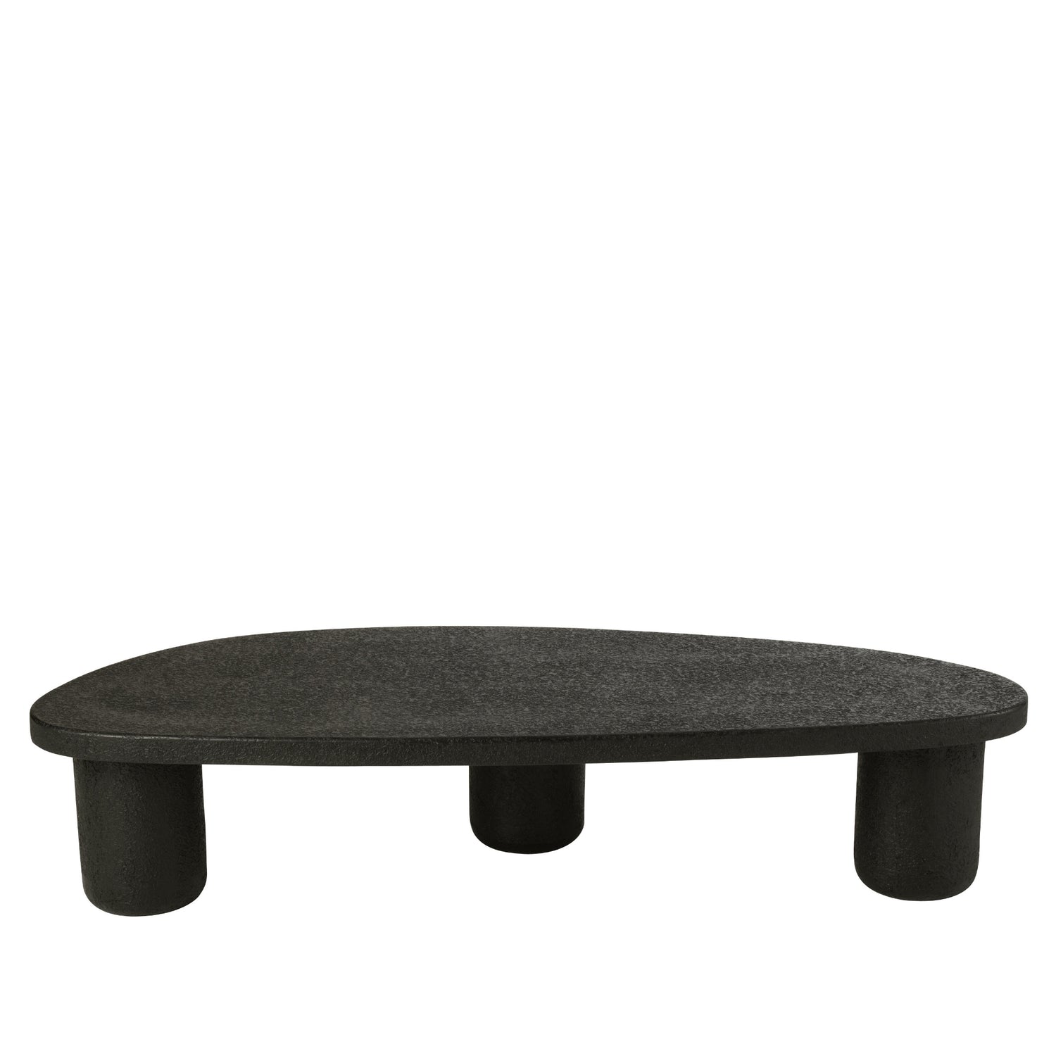 Salontafel Ovaal Mdf Zwart J-Line