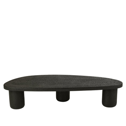 Salontafel Ovaal Mdf Zwart J-Line