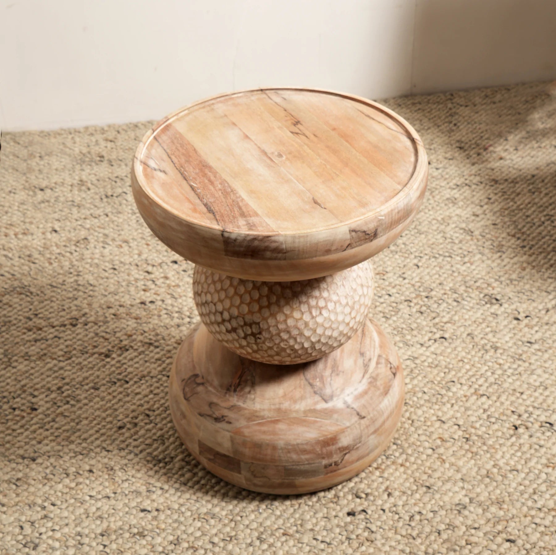 3-Laags Ronde Bijzettafel ExpoBazaar - Bijzettafel - ExpoBazaar - livinglovely.nl