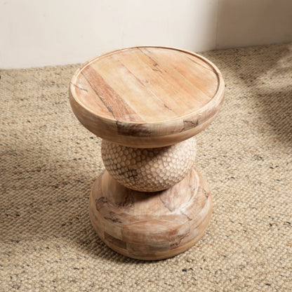 3-Laags Ronde Bijzettafel ExpoBazaar - Bijzettafel - ExpoBazaar - livinglovely.nl