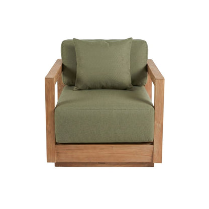 The Umalas Eenzits Outdoor Fauteuil Groen Bazar Bizar