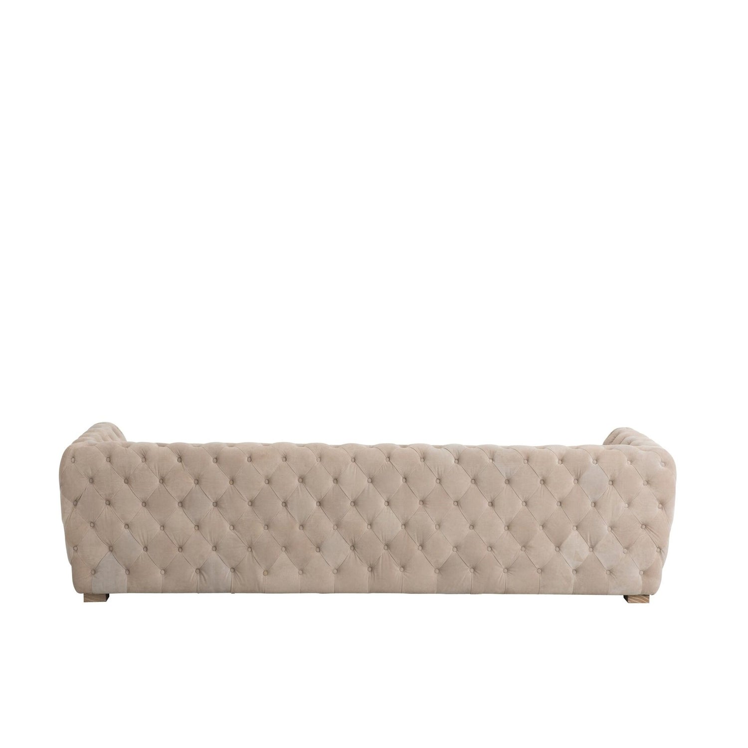 3-Zitsbank Met Knopen Suède Beige J-Line