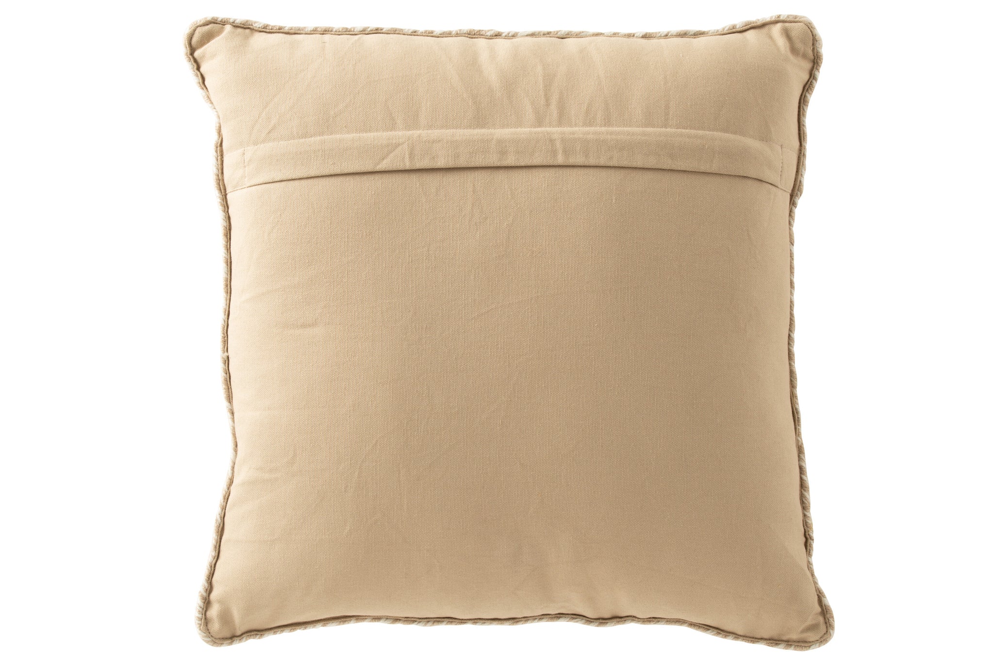 Kussen Miami Outdoor Polyester Naturel/Wit