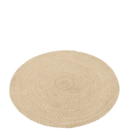 Tapijt Miami Outdoor Polyester Naturel/Wit Small J-Line