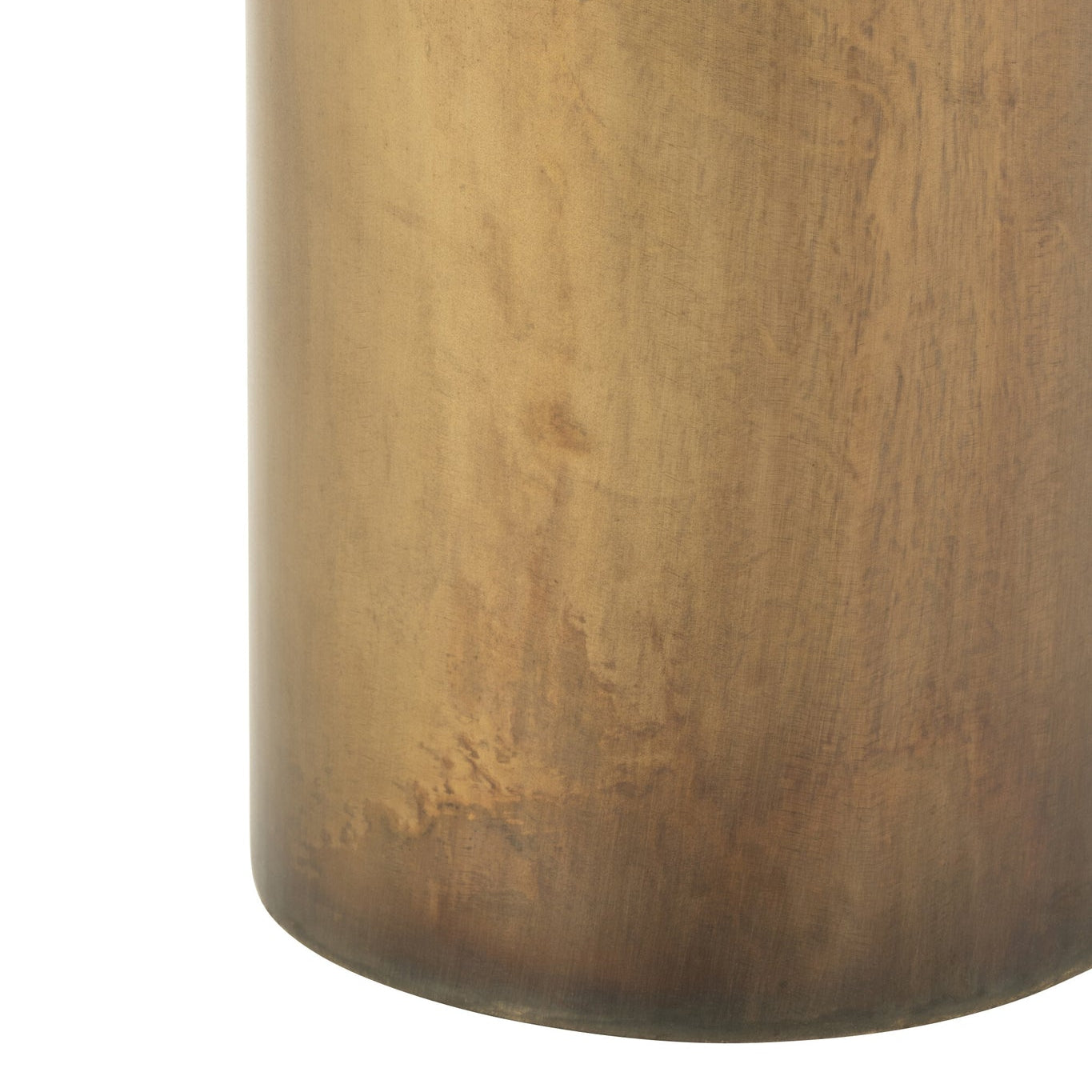 Bijzettafel Soni Ijzer/Glas Zwart/Brons J-Line