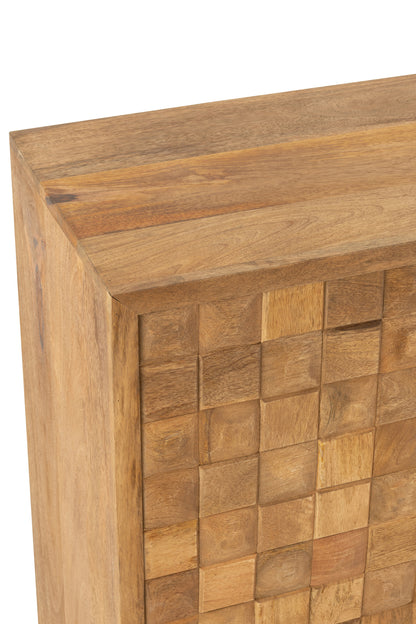 Kast Nino Metaal/Mangohout Naturel/Goud J-Line