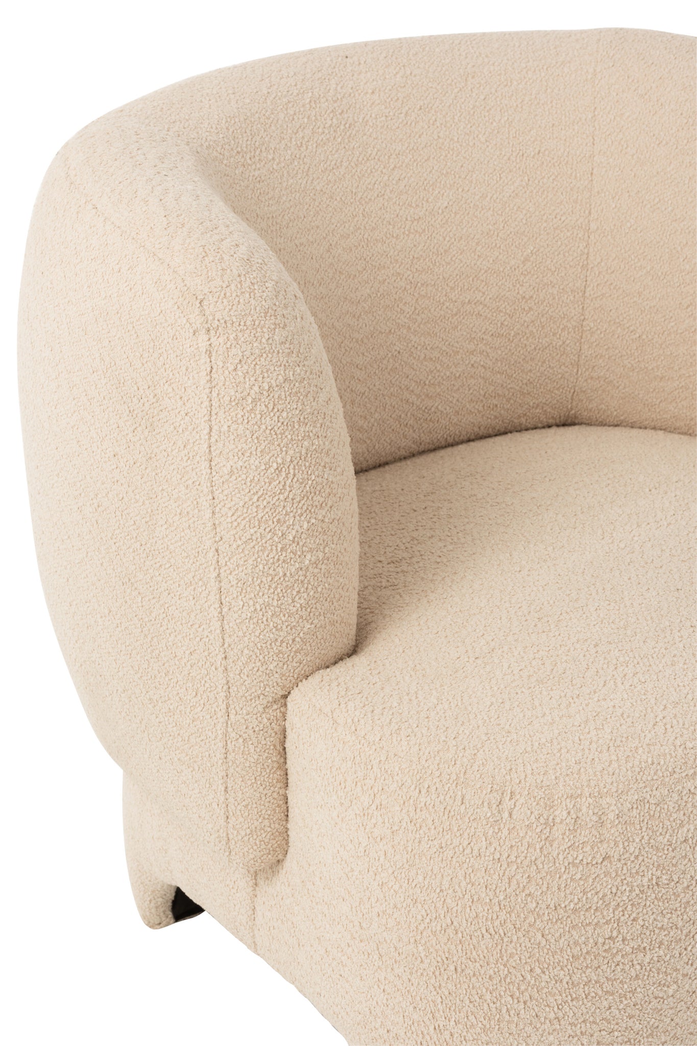 Zetel 1-Zit Gebreid Tex/Ht Wit J-Line