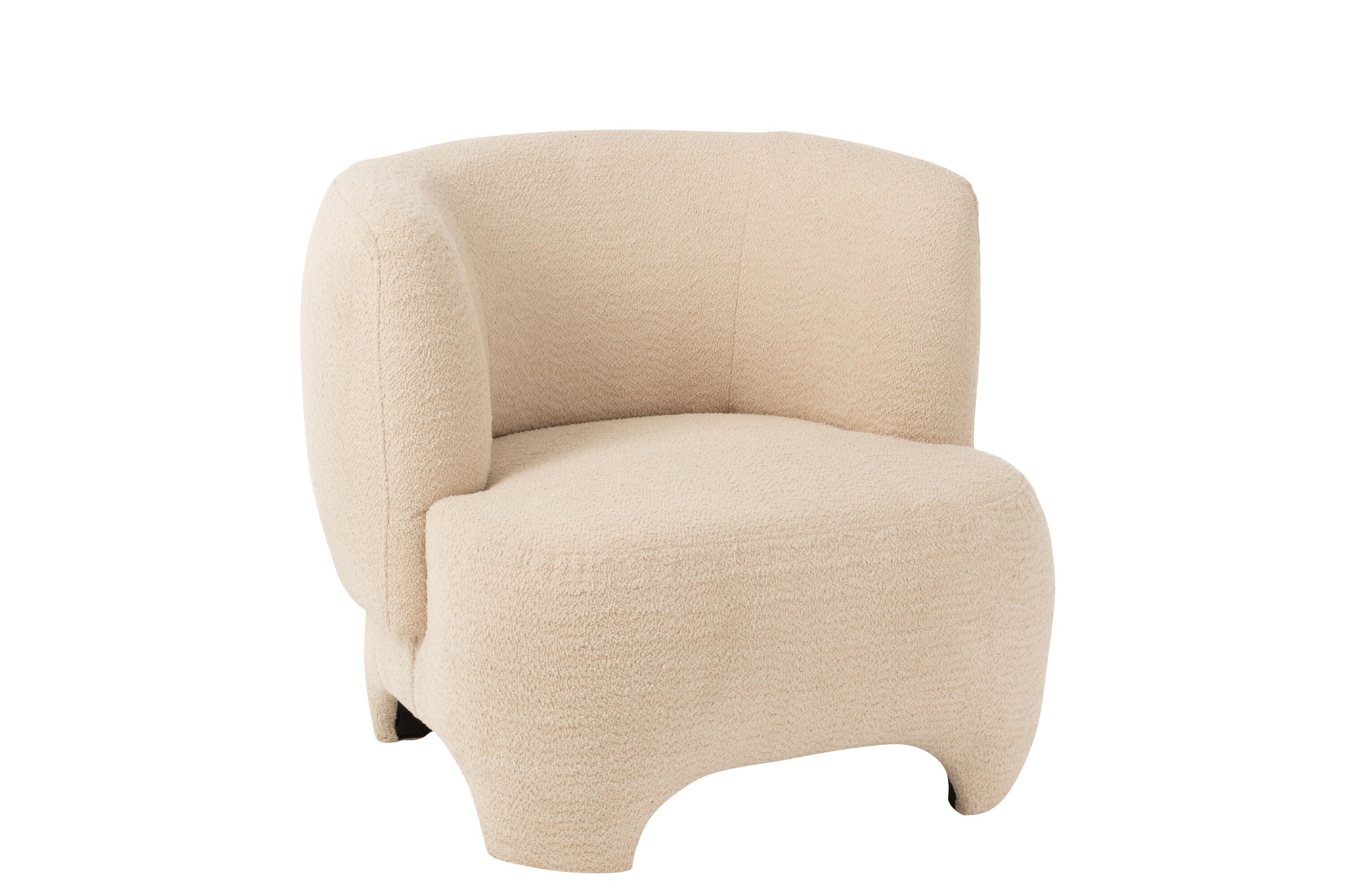 Zetel 1-Zit Gebreid Tex/Ht Wit J-Line