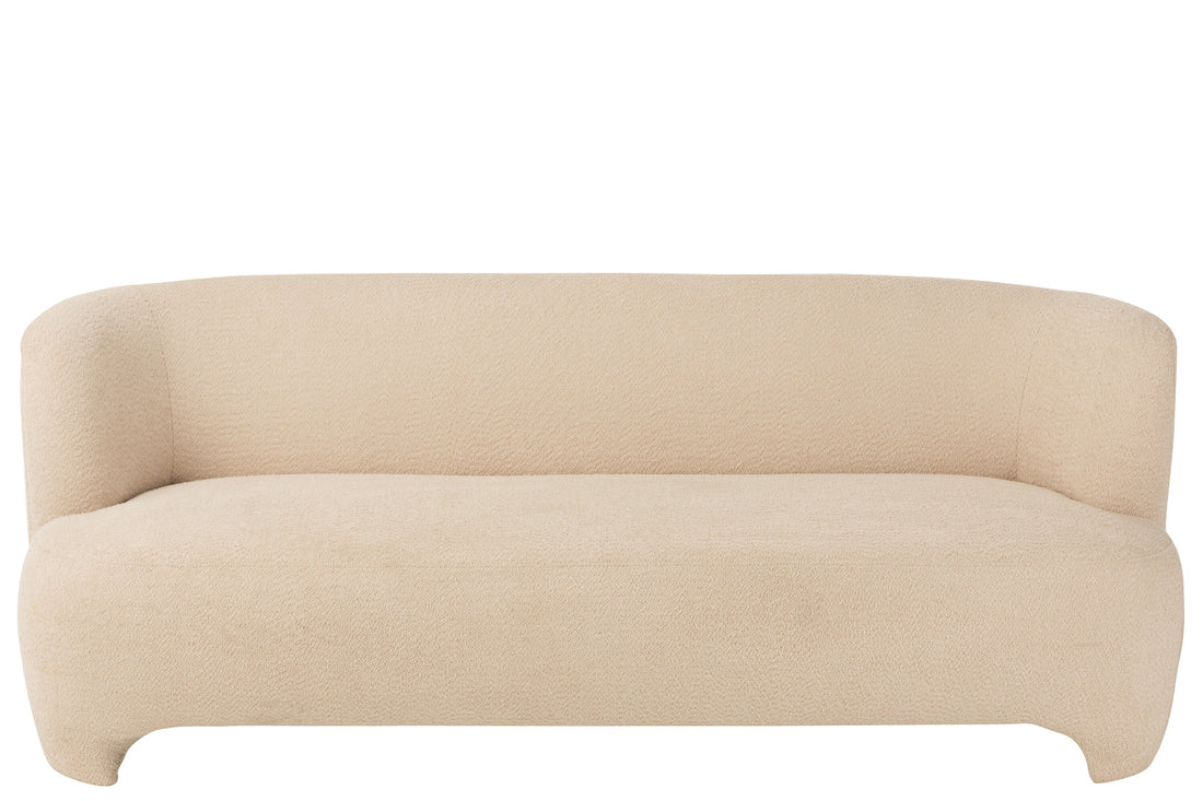 J-Line Witte 2/3-zits Sofa J-Line