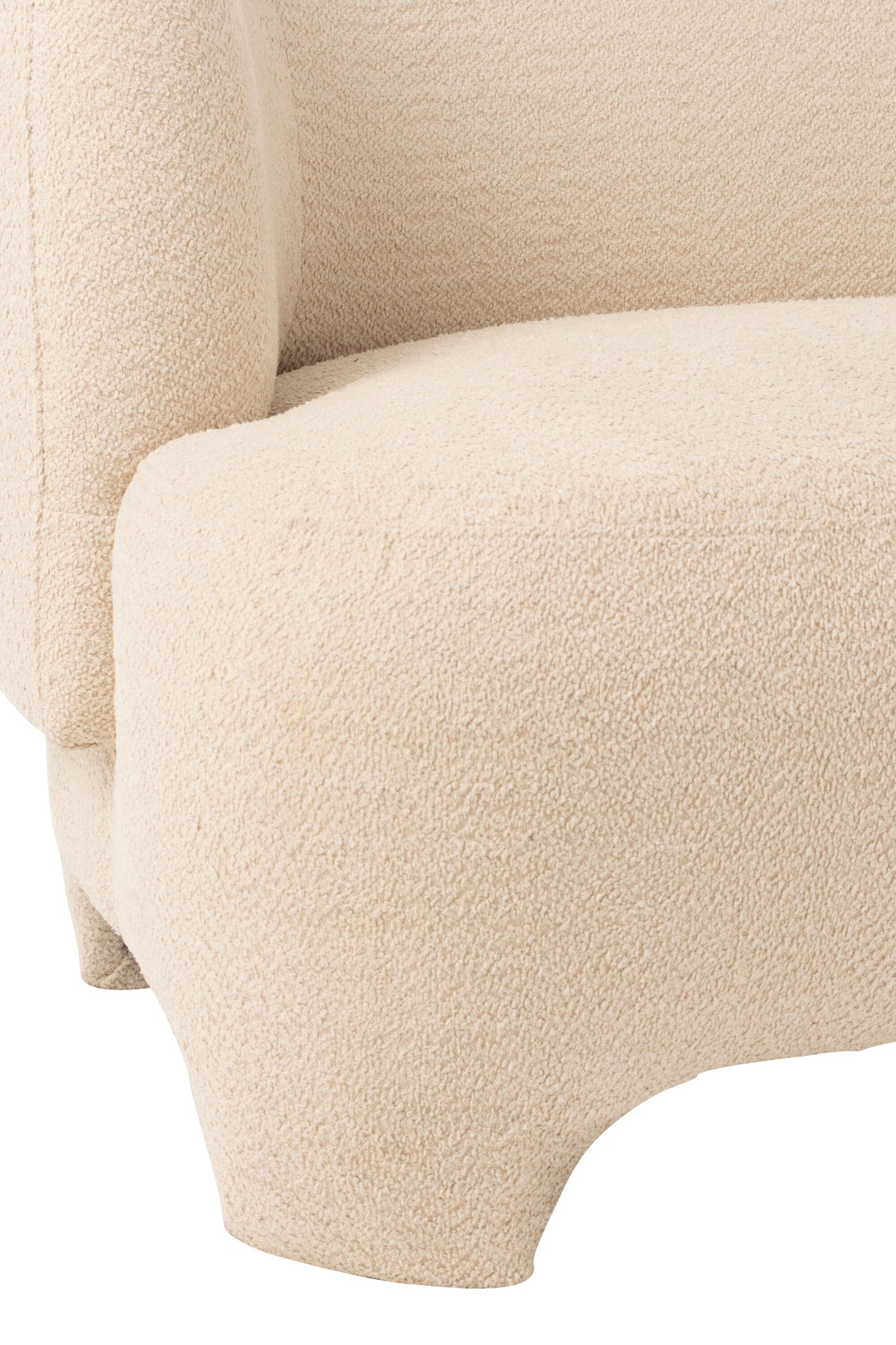 J-Line Witte 2/3-zits Sofa J-Line