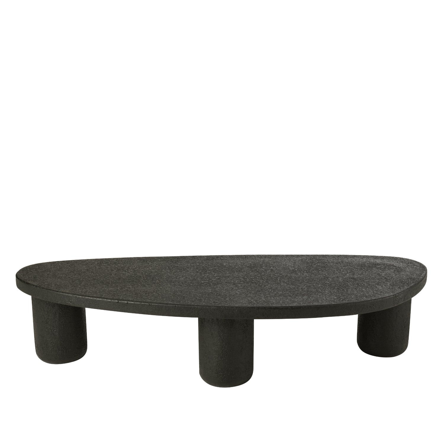 Salontafel Ovaal Mdf Zwart J-Line