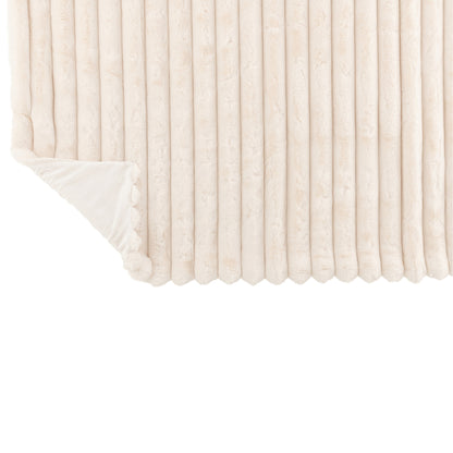 Plaid Corduroy Wit Large 180cmx130cm J-Line