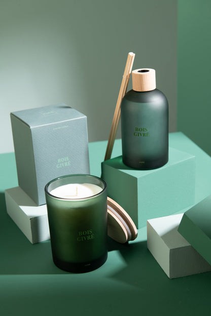 Geurkaars Accords Essentiels Bois Givré 38 Uur