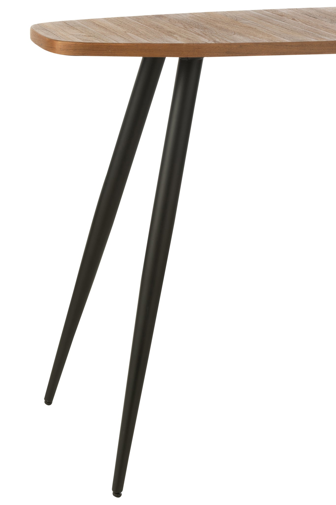 Console Ovaal Gerecycleerd Teak Naturel J-Line