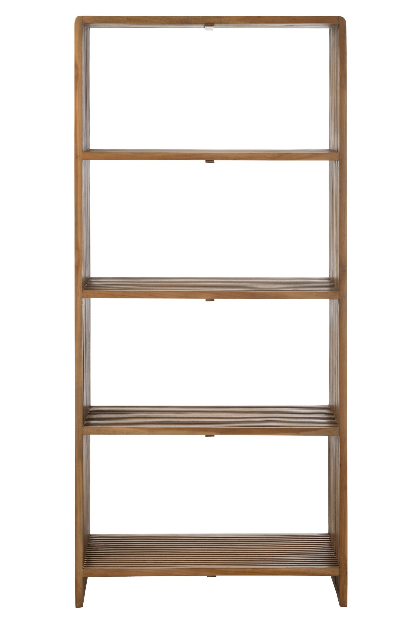 Boekenkast 4 Schappen Gerecycleerd Teak Naturel J-Line