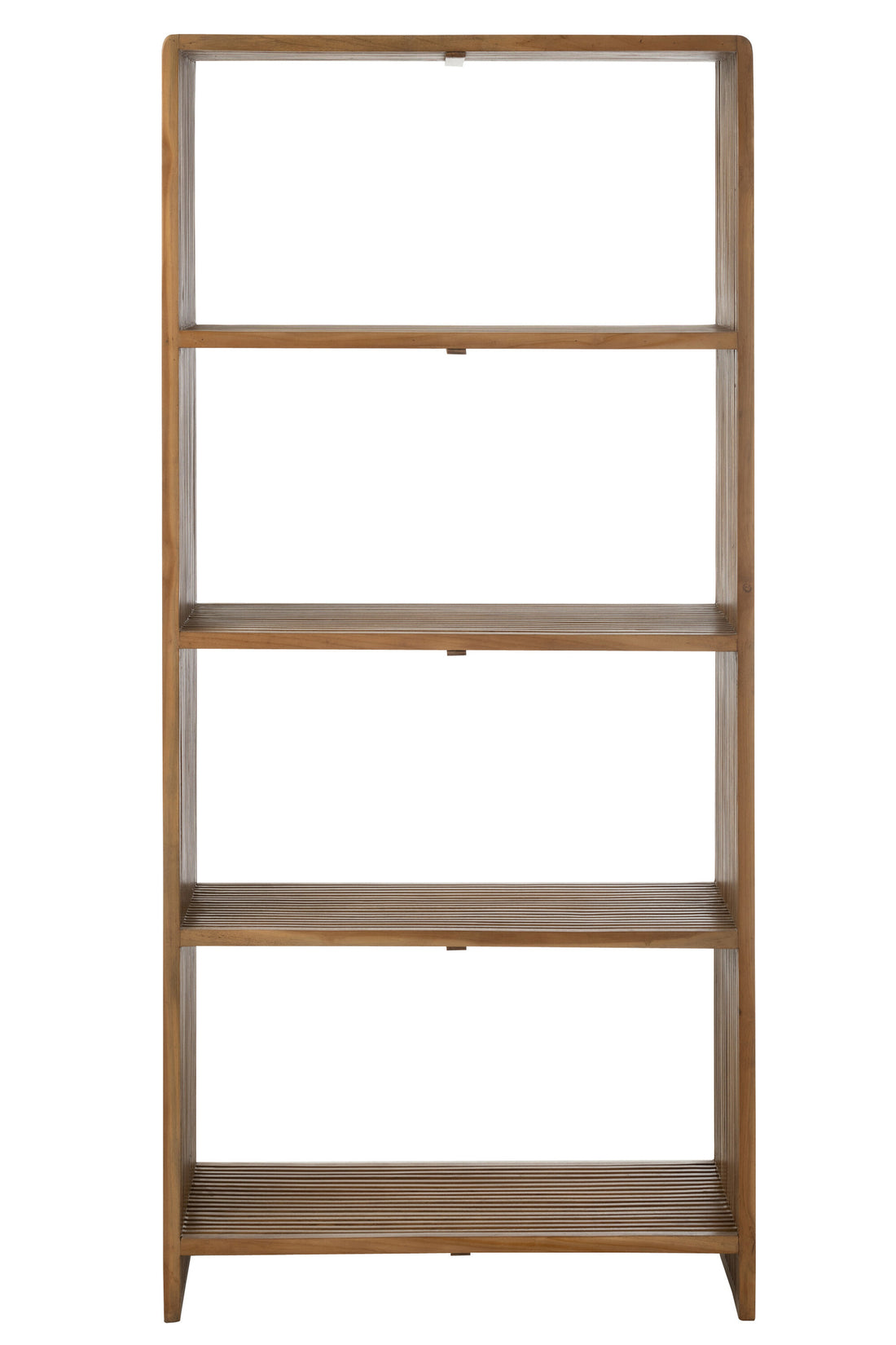 Boekenkast 4 Schappen Gerecycleerd Teak Naturel J-Line