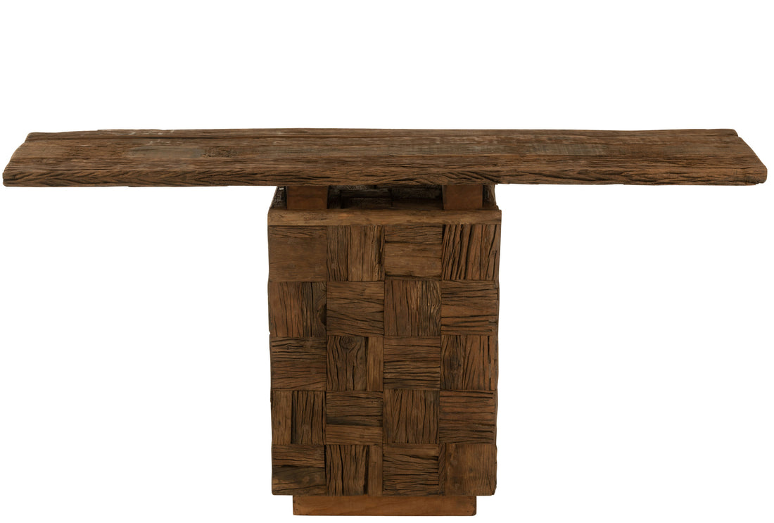 Console Woody Hout Naturel J-Line