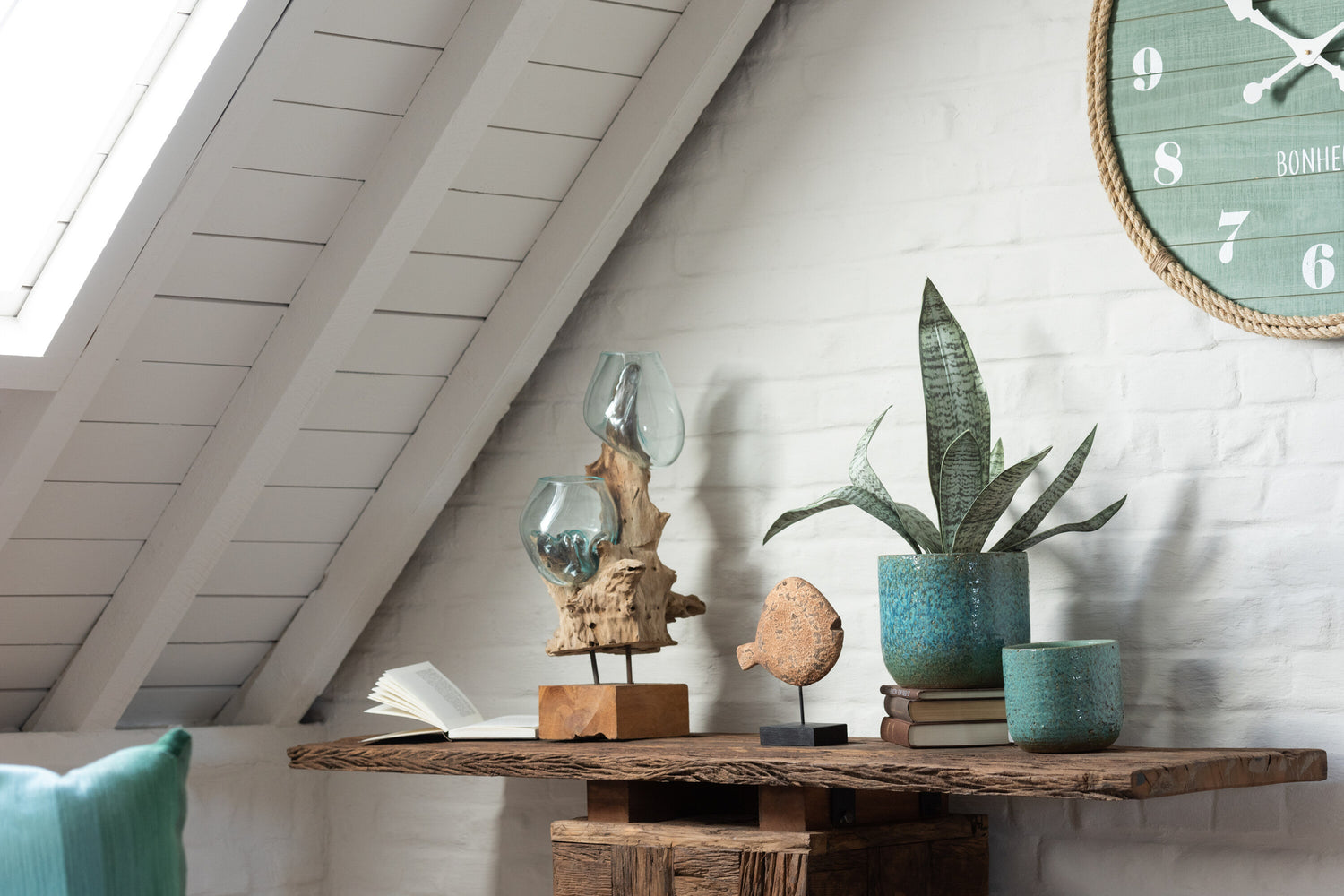Console Woody Hout Naturel J-Line