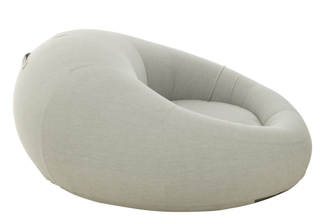 Matras Donut Polyethyleen Grijs