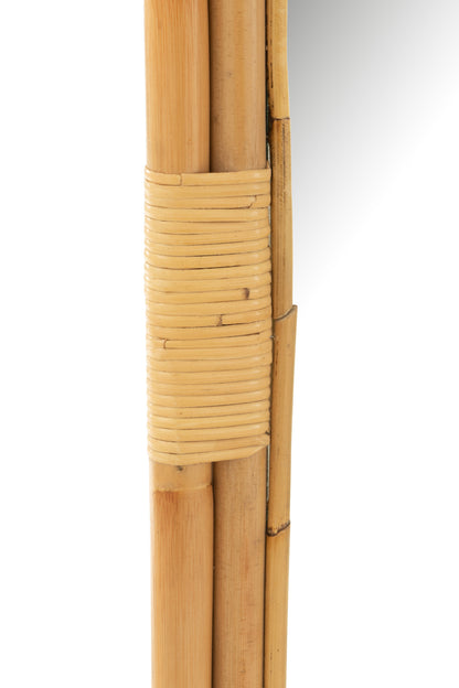 Spiegel Ladder Rotan Naturel J-Line