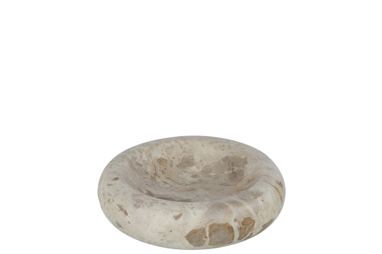 Luxe Marmeren Schaal Laag Beige Small J-Line