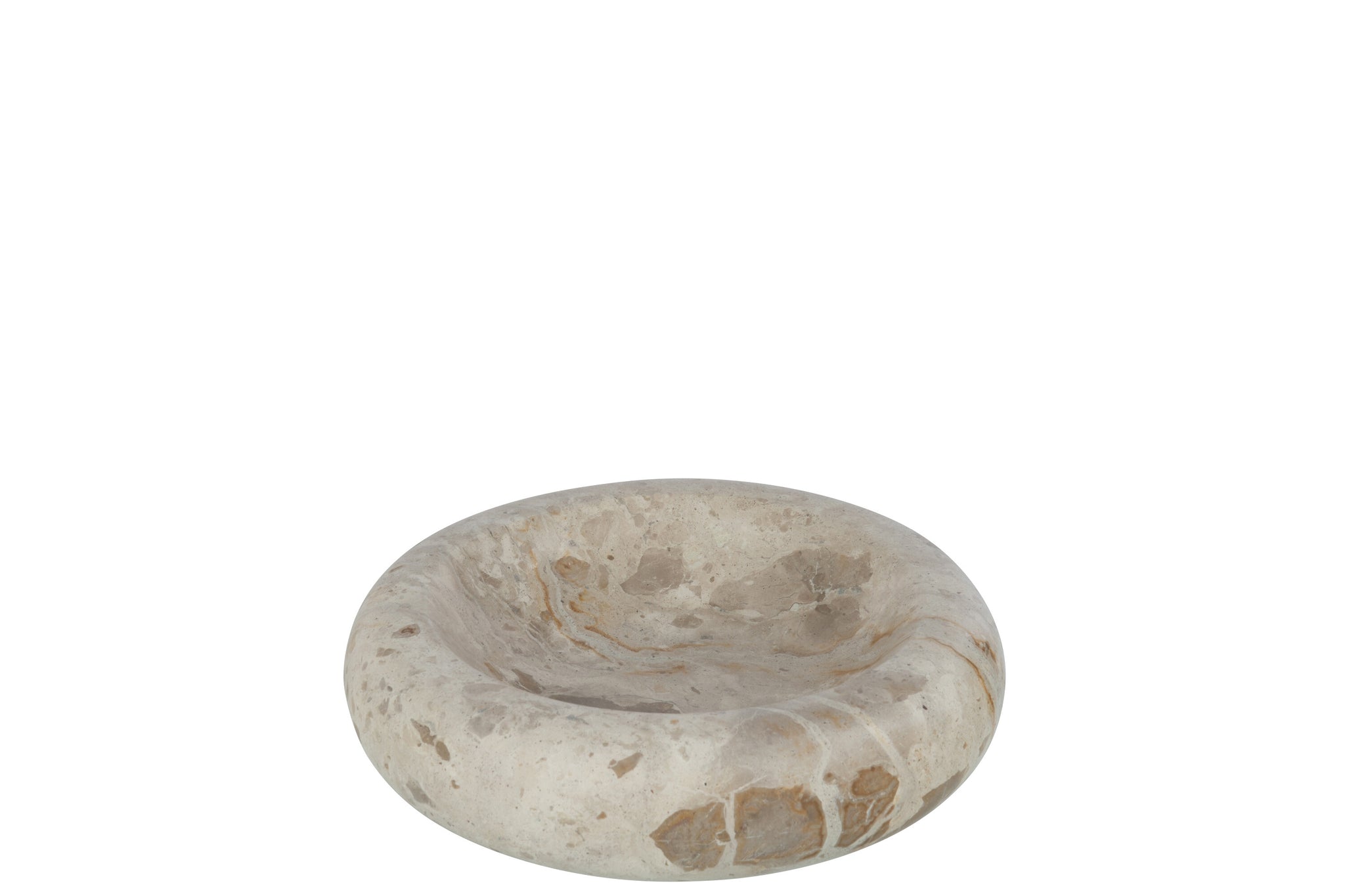 Luxe Marmeren Schaal Laag Beige Small J-Line