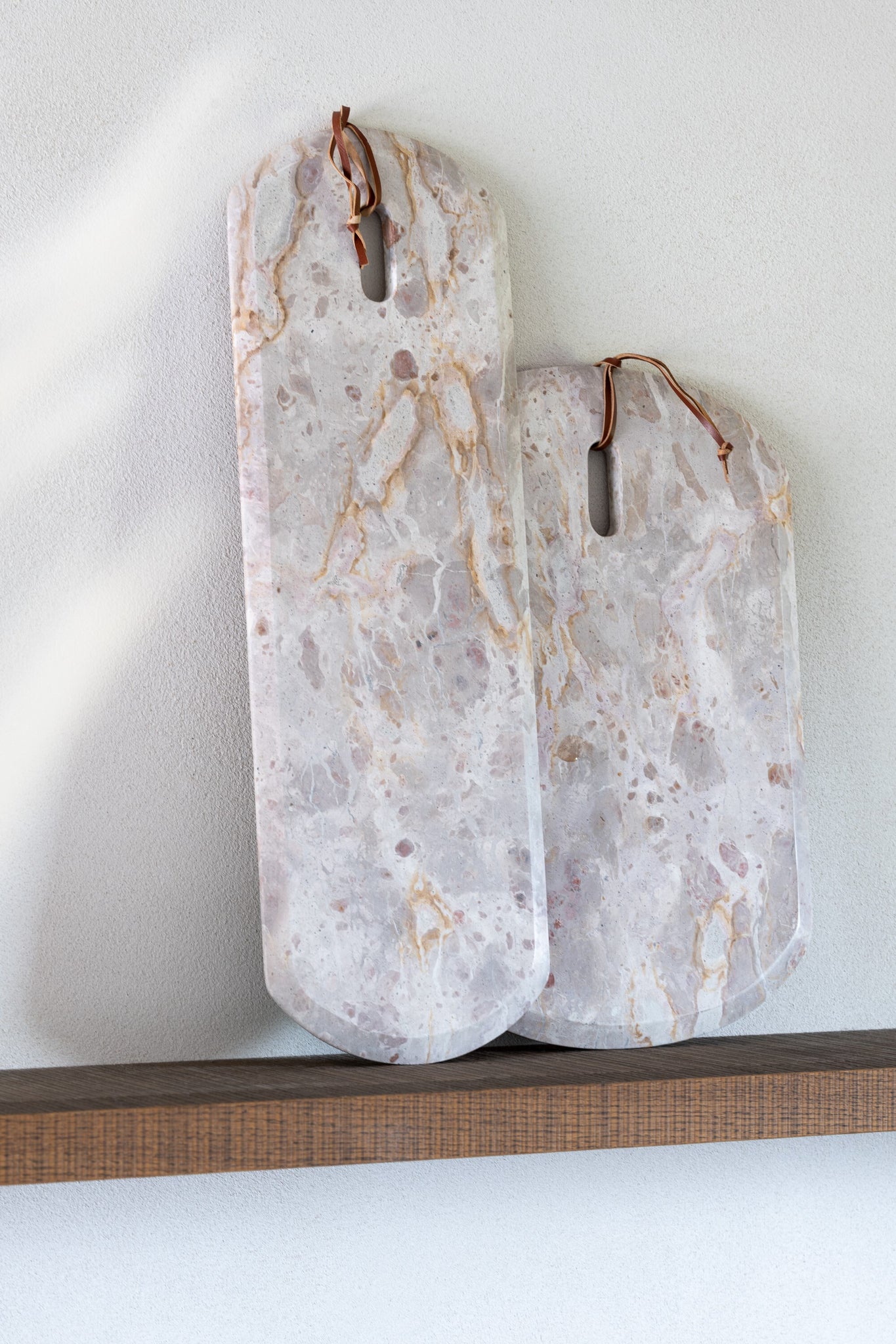 Plank Rechthoek Marmer Beige Small