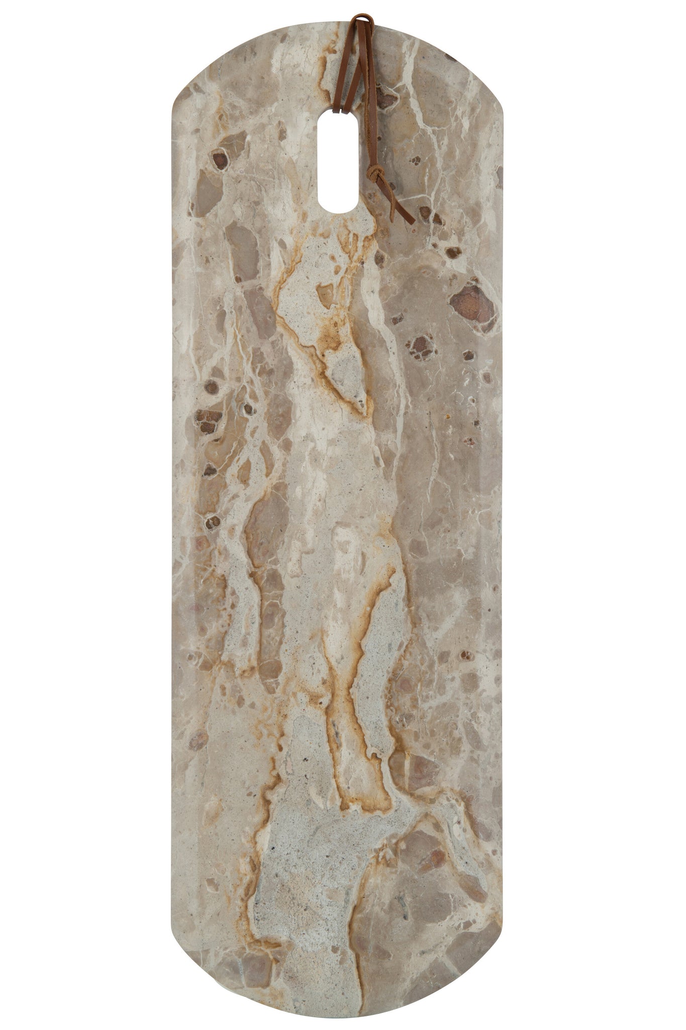 Plank Rechthoek Marmer Beige Large - 60x20x2cm