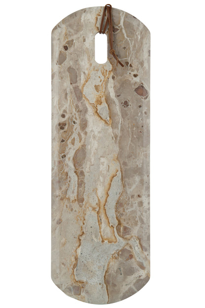 Plank Rechthoek Marmer Beige Large - 60x20x2cm