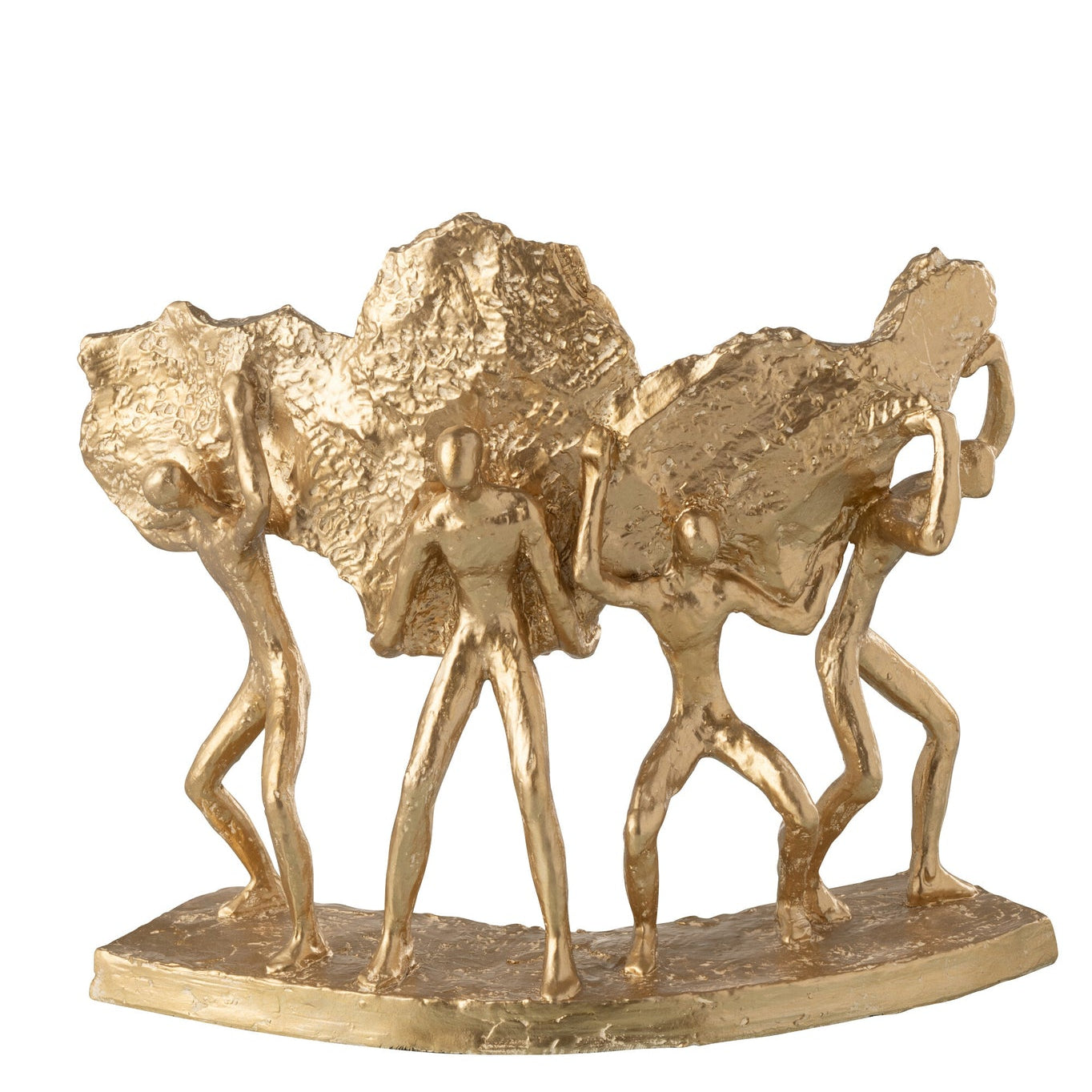 Figuren Dragen Steen Resine Goud J-Line