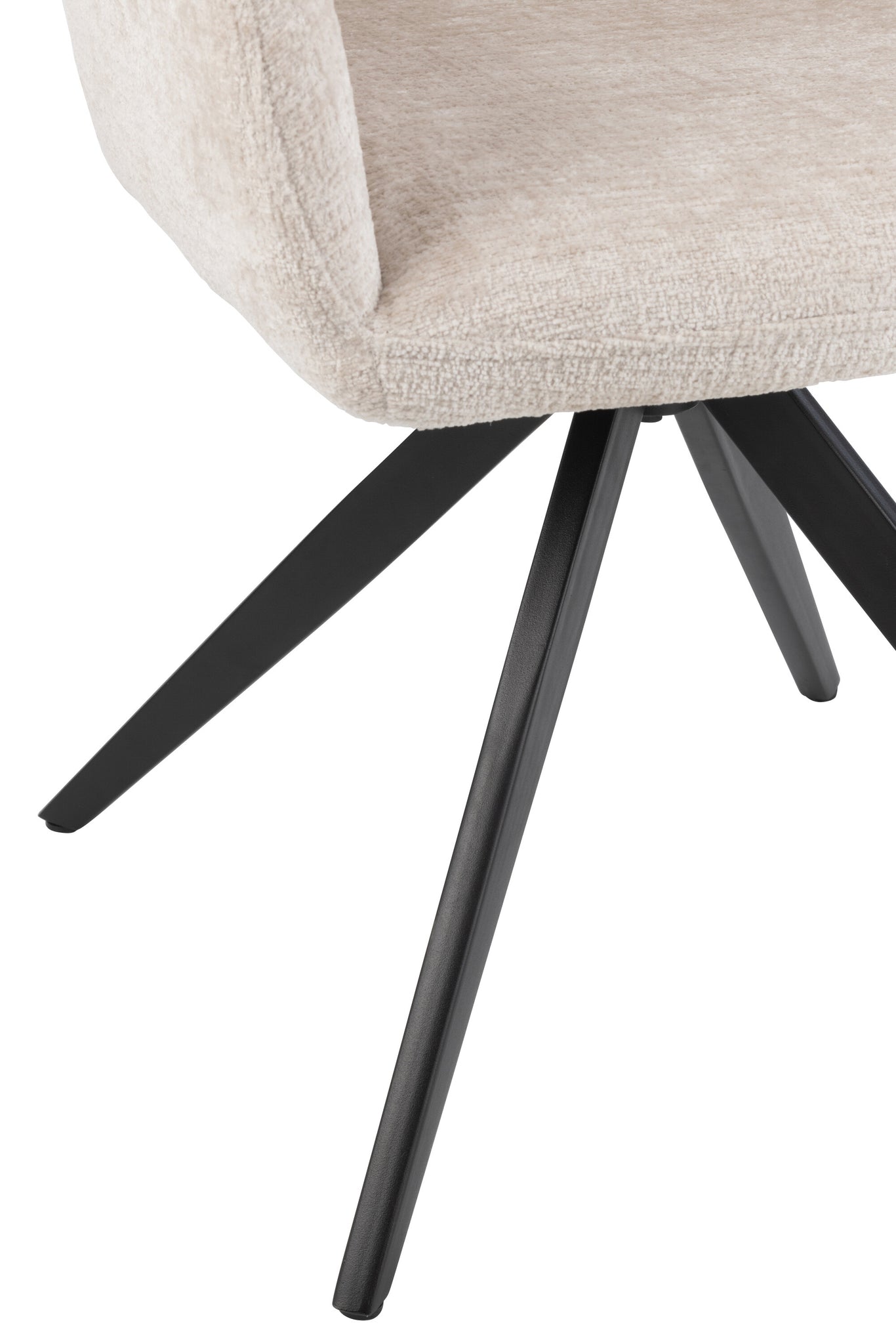 Stoel Louna Ijzer/Acryl Ivoor J-Line