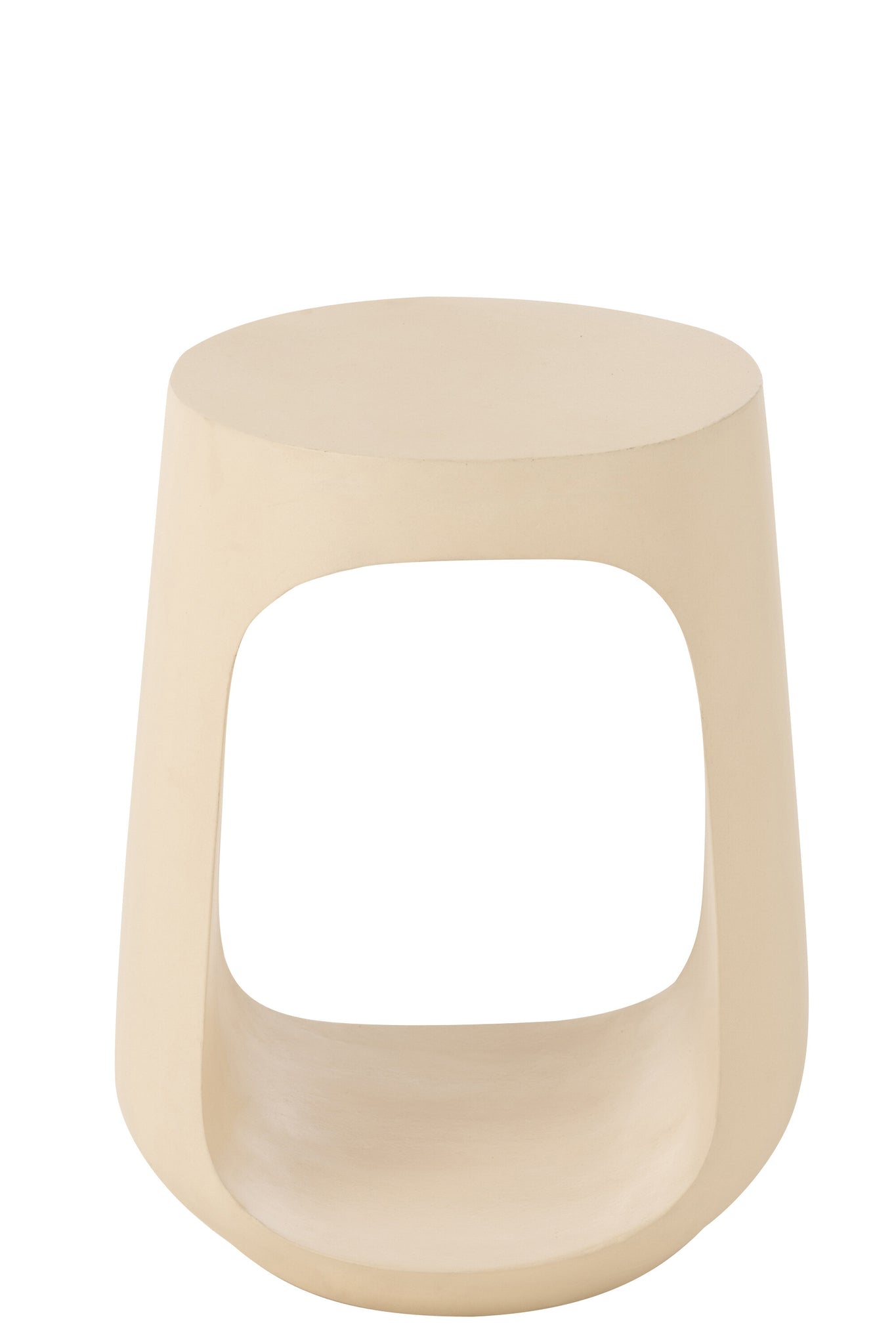 Bijzettafel Mangohout Wit