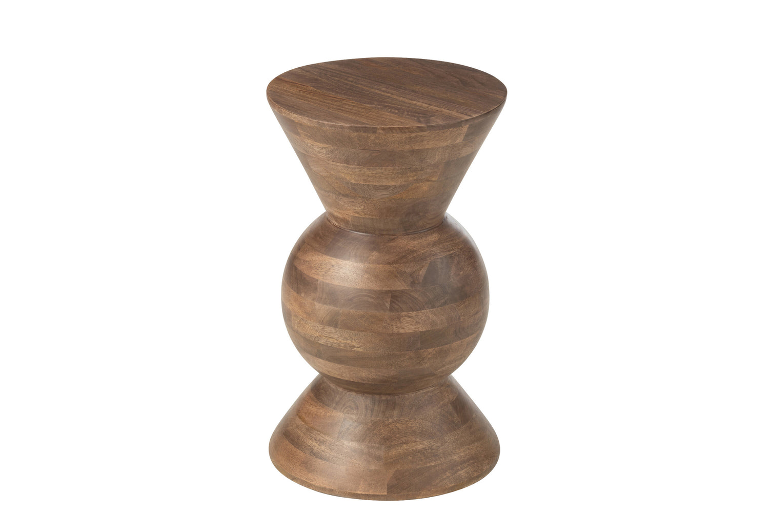 Bijzettafel Candy Mango Hout Bruin J-Line