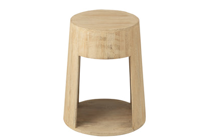 Bijzettafel Drawn Mango Hout/Mdf Naturel J-Line
