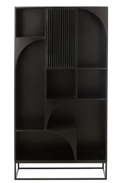 Kast Mode Mango Hout/Mdf Zwart J-Line