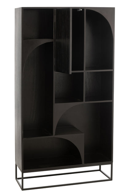 Kast Mode Mango Hout/Mdf Zwart J-Line
