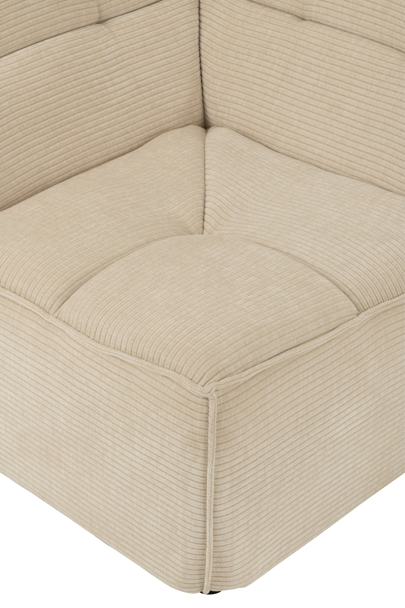 Hoekstuk Modulaire Sofa Beige J-Line