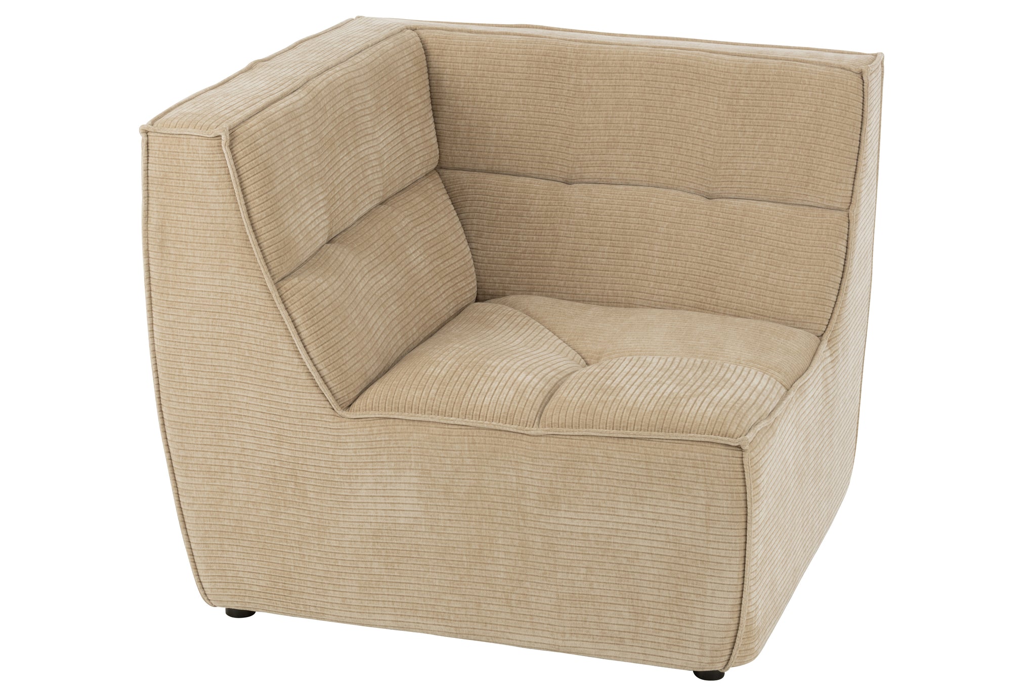 Hoekstuk Modulaire Sofa Donker Beige J-Line