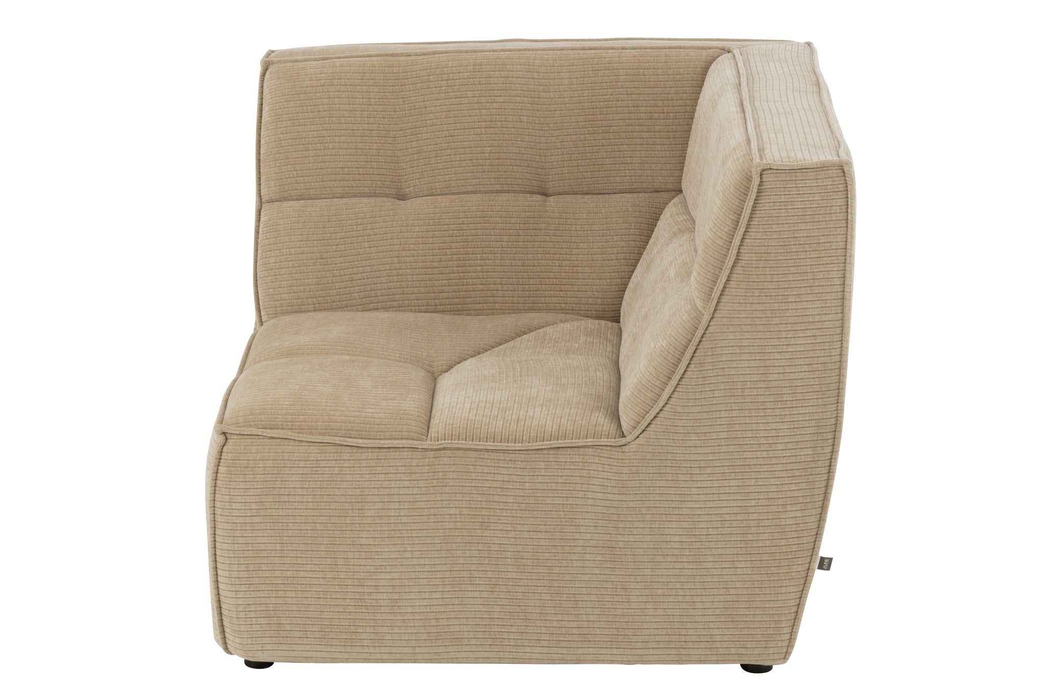 Hoekstuk Modulaire Sofa Donker Beige J-Line