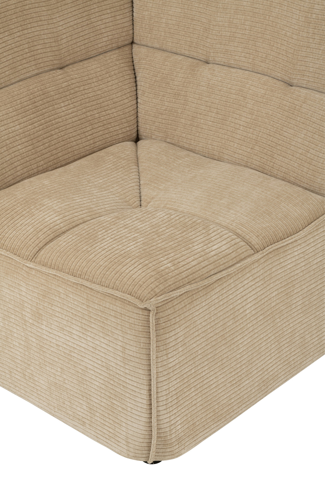 Hoekstuk Modulaire Sofa Donker Beige J-Line