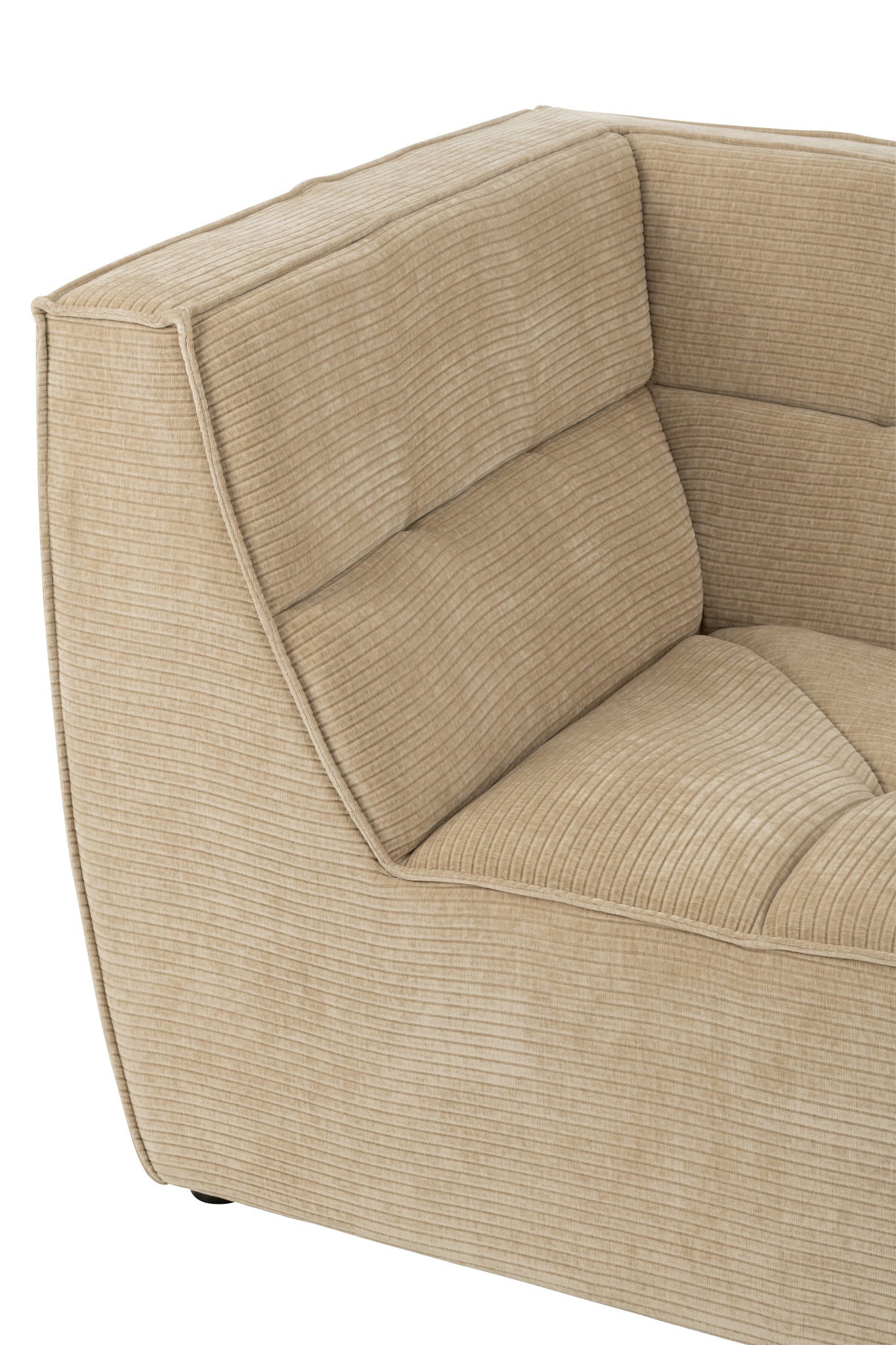Hoekstuk Modulaire Sofa Donker Beige J-Line