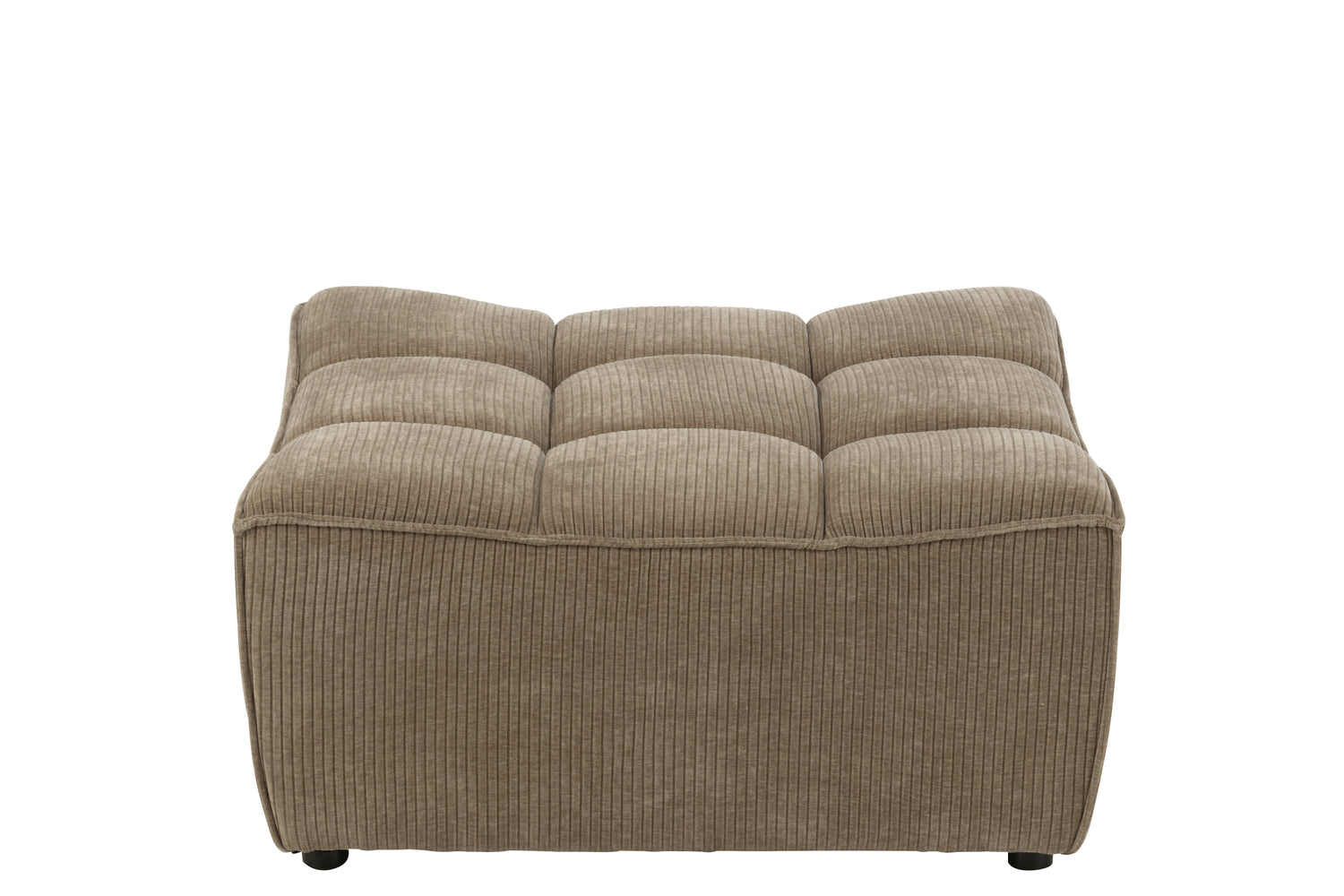 Poef Modulaire Sofa Donker Taupe J-Line