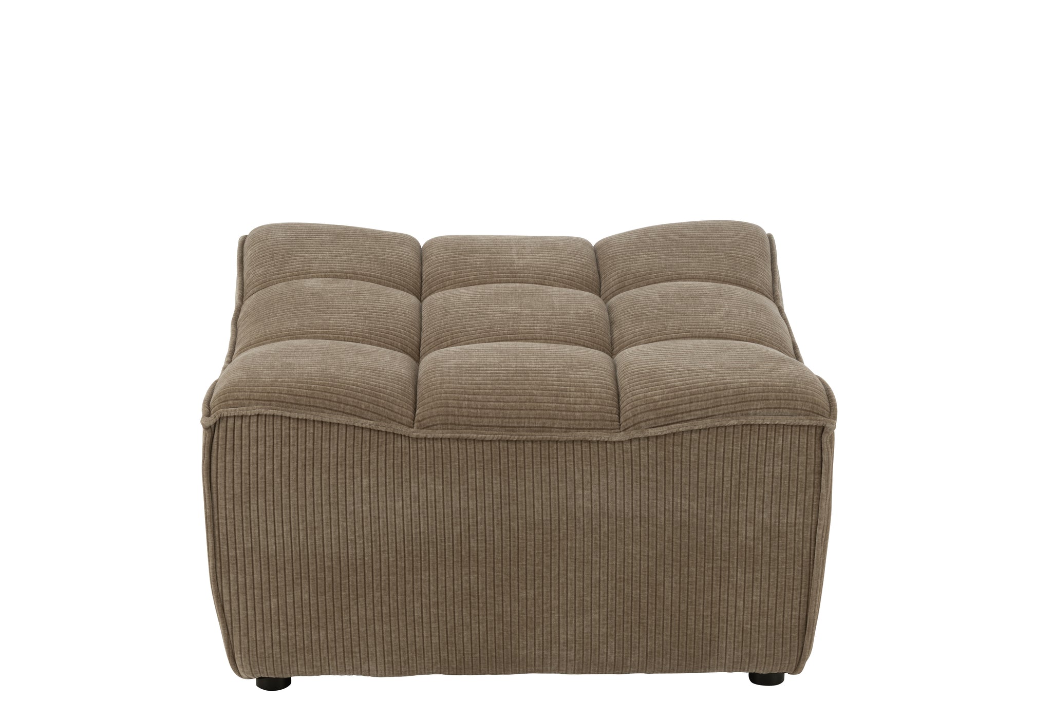 Poef Modulaire Sofa Donker Taupe J-Line