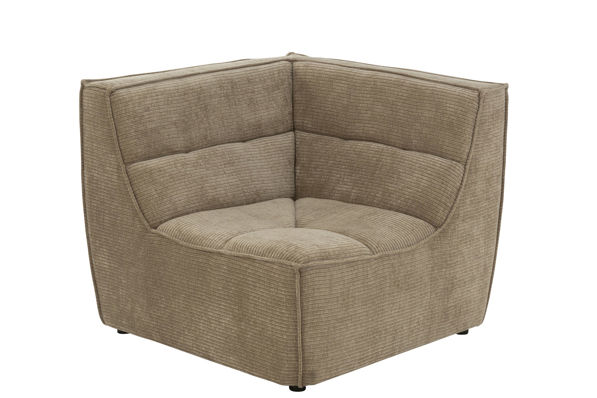 Hoekstuk Modulaire Sofa Donker Taupe J-Line