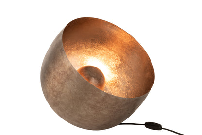 Lamp Rond Metaal Goud