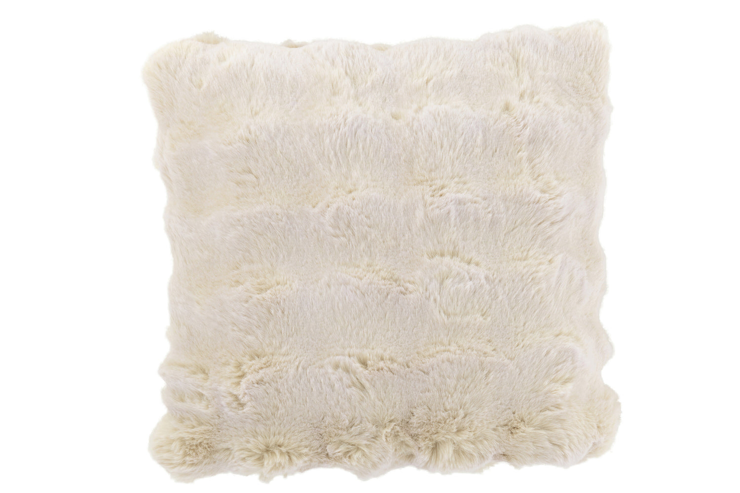 Kussen Wave Polyester Ivoor 45x45cm J-Line