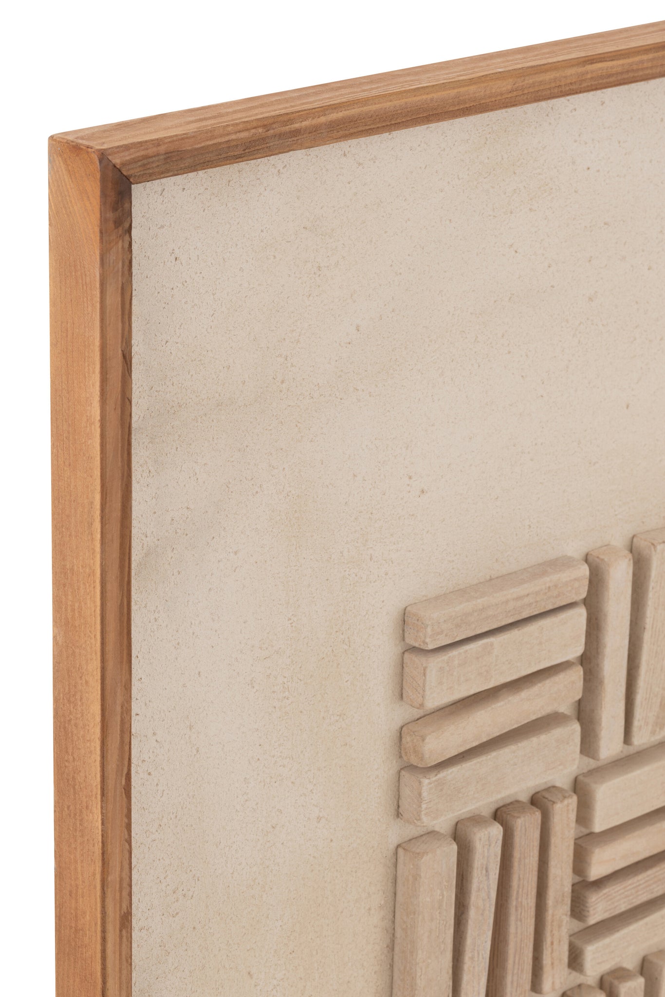 Wanddecoratie John Dennenhout/Canvas Wit J-Line